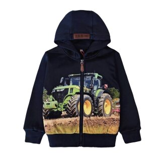 Kapuzenjacke Traktor Fotodruck H-458 128