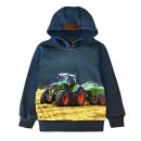 Jungen Kapuzenpullover Traktor Ballenpresse H-466