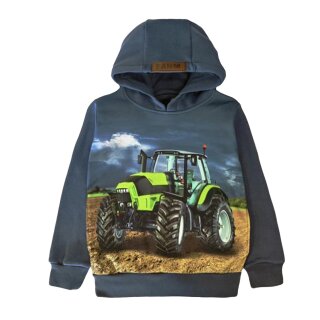 Jungen Kapuzenpullover Traktor H-456