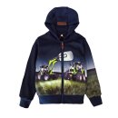 Kapuzenjacke Traktor Ballenzange Fotodruck H-482 128