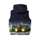 Weste mit Kapuze Traktor Rücken Fotodruck H-492 140